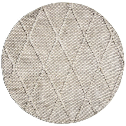 Athena | Diamond Wool Rug Cream - Mirra Interiors