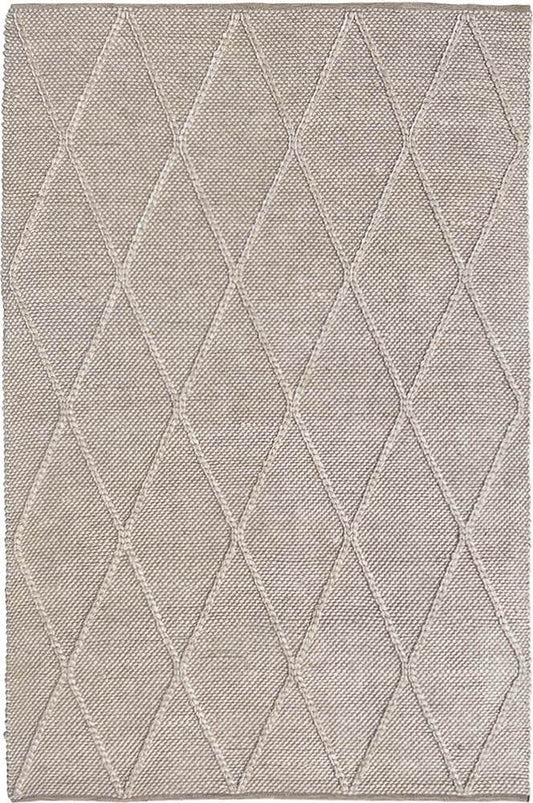 Athena | Diamond Wool Rug Cream - Mirra Interiors