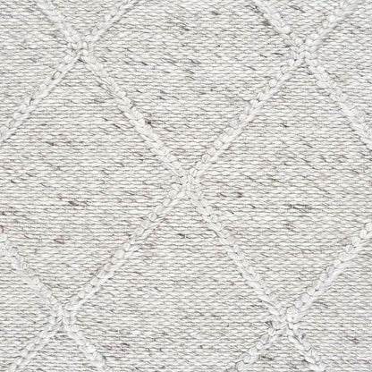 Athena | Diamond Wool Rug Light Beige - Mirra Interiors