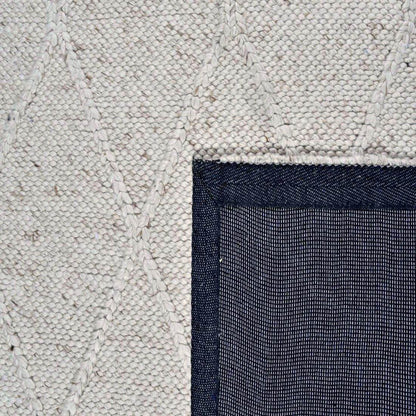 Athena | Diamond Wool Rug Natural - Mirra Interiors