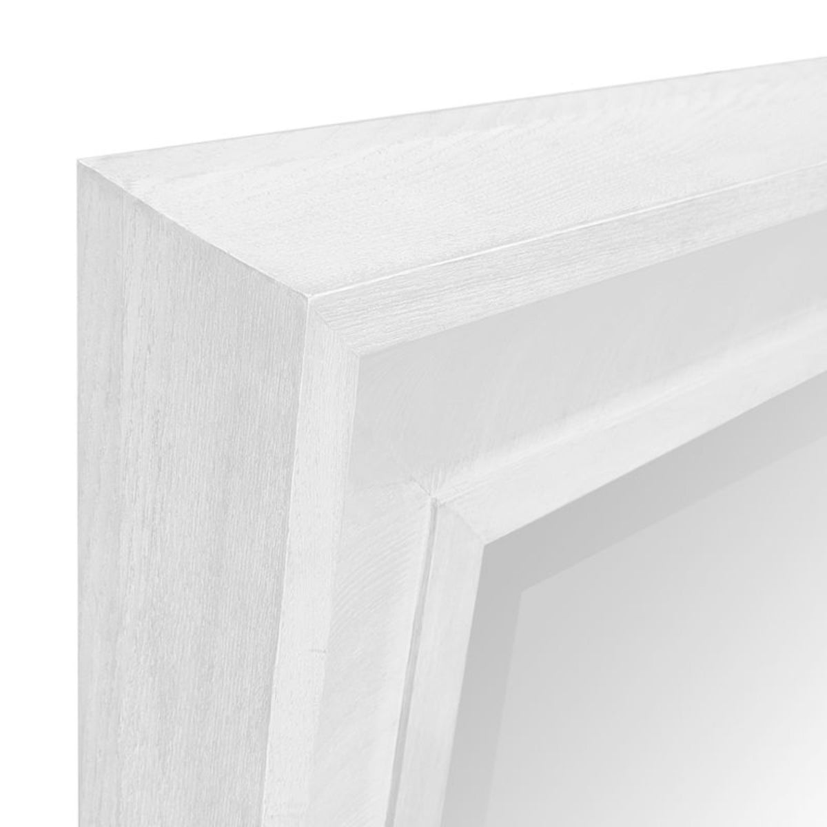 Bateman white bevelled frame corner detail