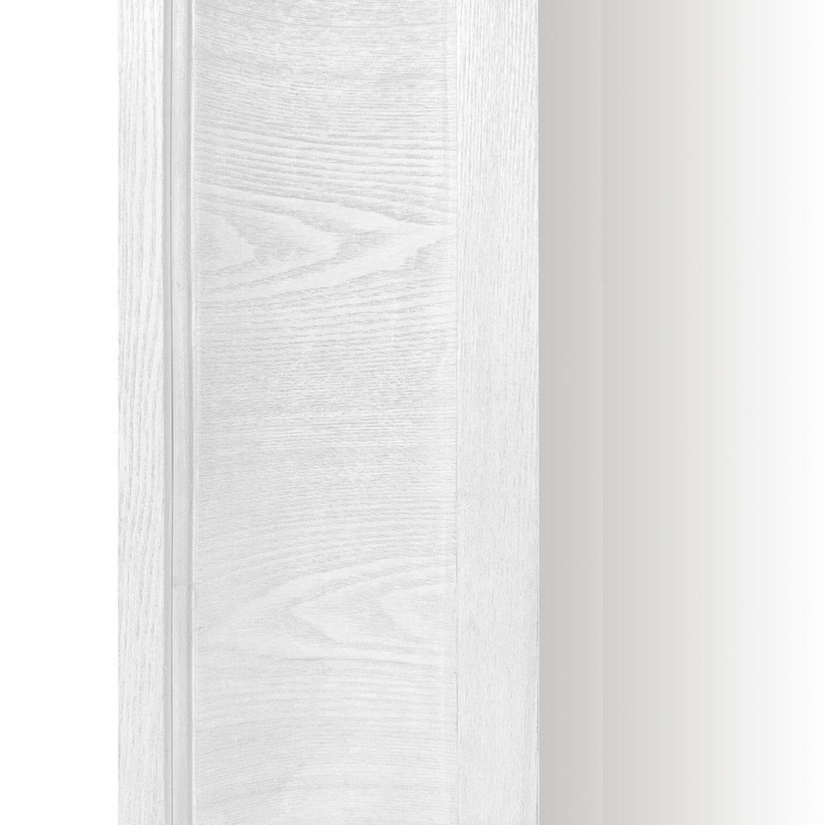Bateman white ashwood grain frame detail