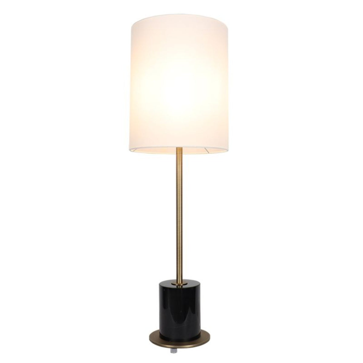 Cassian table lamp illuminated