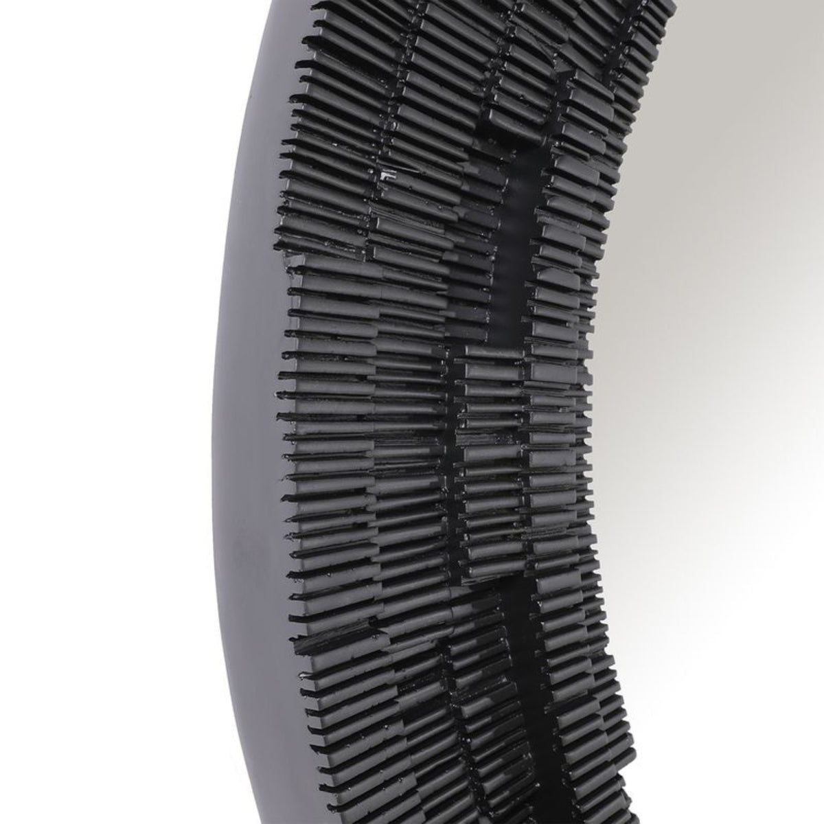 Dunbar textured matte black frame detail