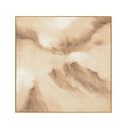 Earth in Motion hand-painted abstract canvas 1 of 5