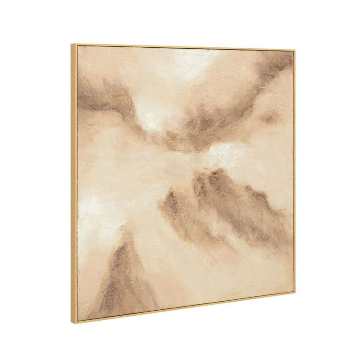 Earth in Motion hand-painted abstract canvas 2 of 5