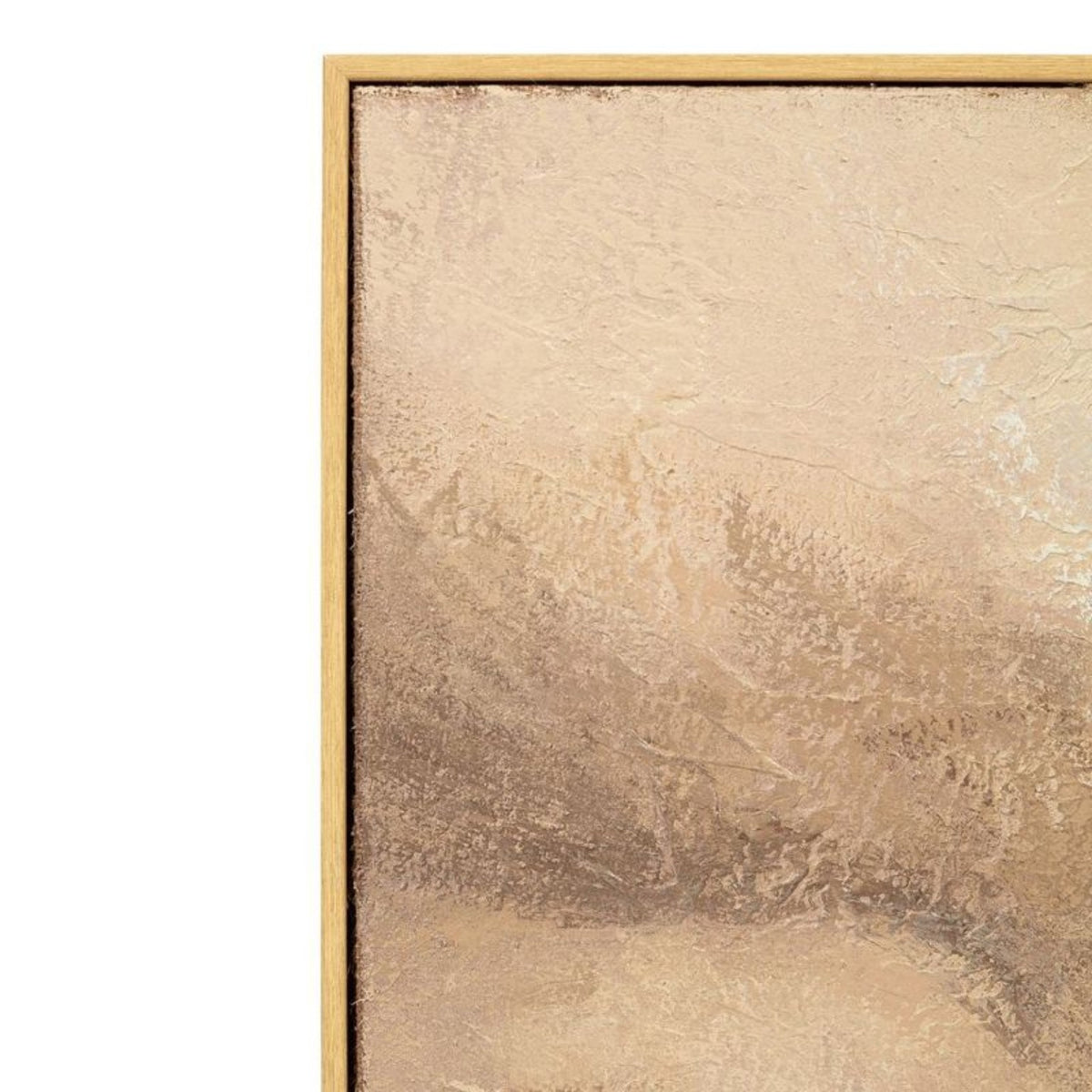 Earth in Motion hand-painted abstract canvas 3 of 5