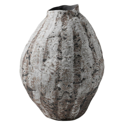 Paloma | Porcelain Vase - Grey (Large)