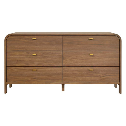 Chisholm 6 Drawer Chest - Walnut