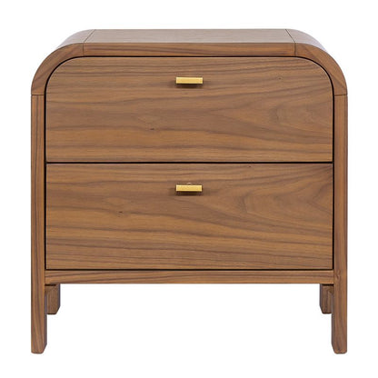 Chisholm Bedside Table - Walnut