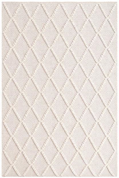 Gemma | Hand-Woven Wool Blend Rug - Natural