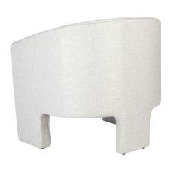 Kendall | Linen Blend Occasional Chair Natural - Mirra Interiors