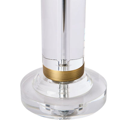 Miles Crystal Table Lamp crystal base detail