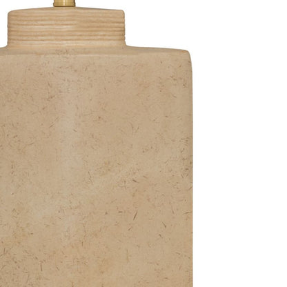 Close-up of textured sandy brown base
