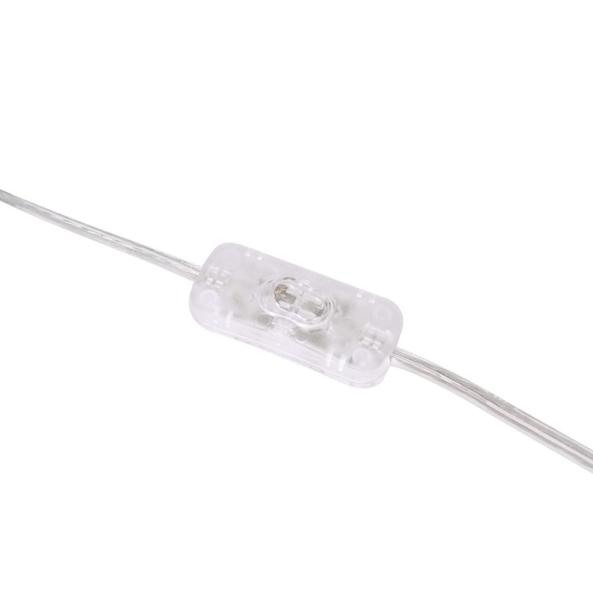 Oria table lamp clear cord and in-line switch
