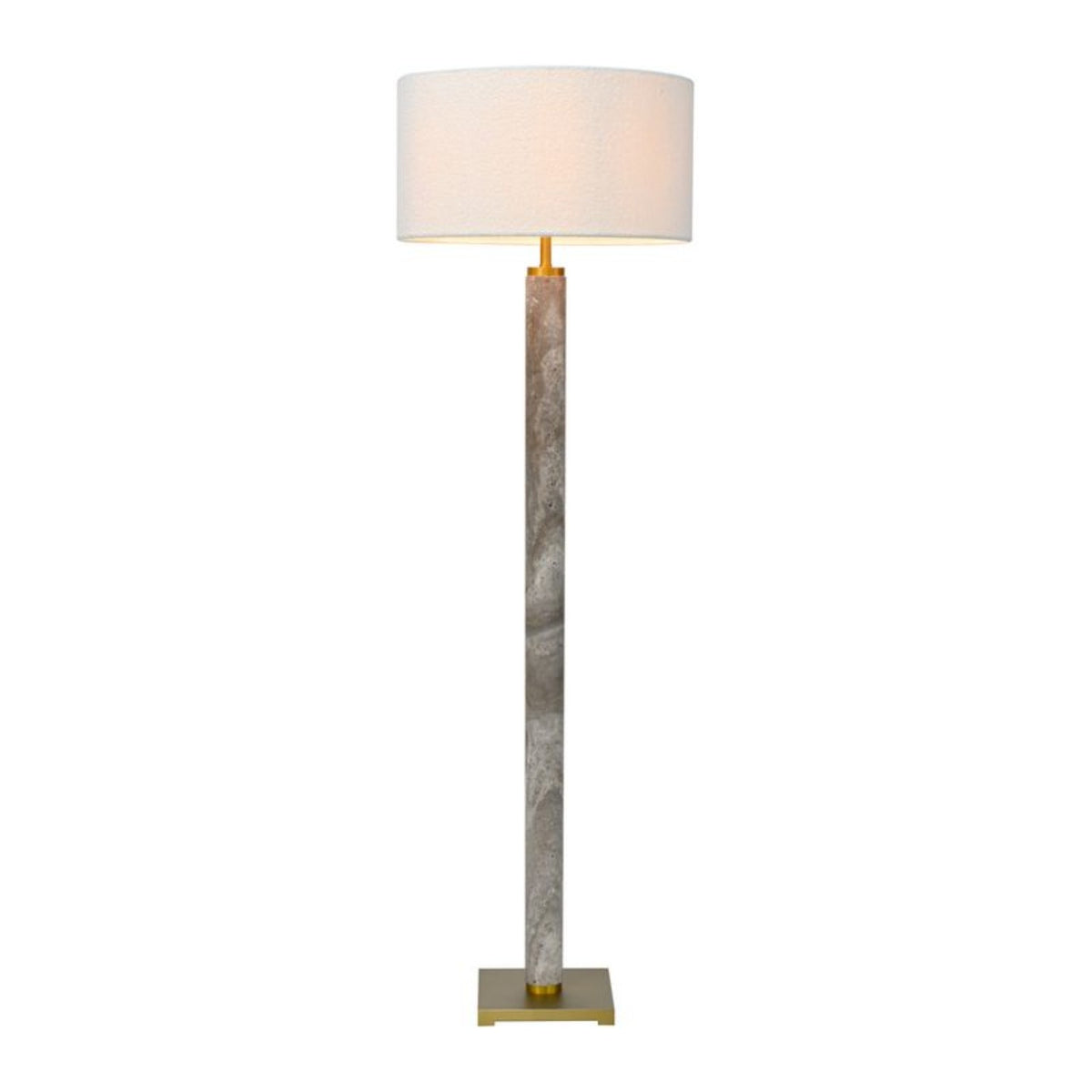 Orien marble floor lamp illuminated