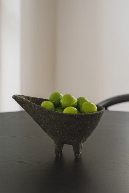 Moore | Terracotta Boat Vessel - Carbon