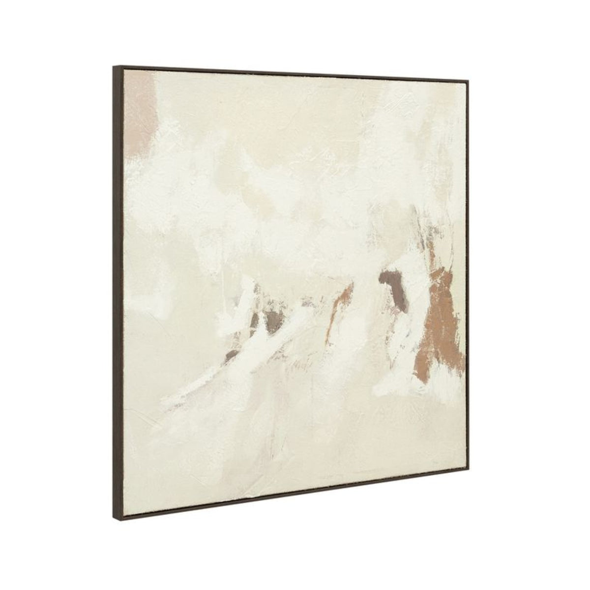 Quiet Expression hand-painted abstract canvas 2 of 6