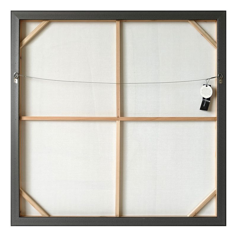 Entwined | Framed Canvas Painting - Black Frame