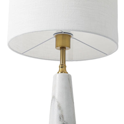 Aurelia | Marble Table Lamp - White