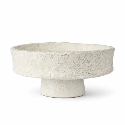 Bolero | Speckled Terracotta Bowl - White