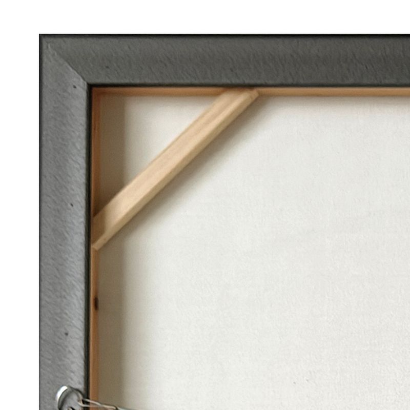 Entwined | Framed Canvas Painting - Black Frame