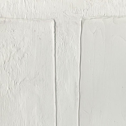 Pure Form | Framed Canvas Painting - Natural Frame