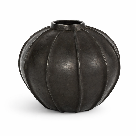 Agun | Ceramic Vase - Black