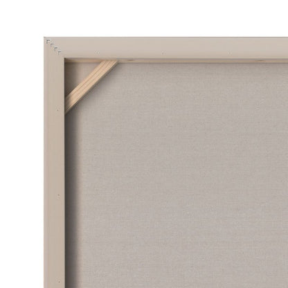 Midnight Ascent | Framed Canvas Painting - Natural Frame