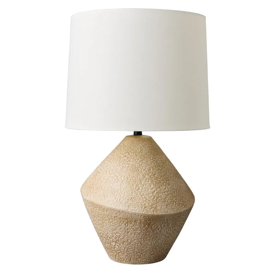 Orsen | Sculptural Ceramic Table Lamp - Sand
