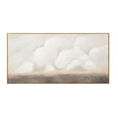 Softly Above hand-painted cloud canvas 1 of 5