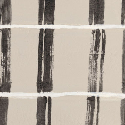 Still Lines charcoal brushwork and acrylic texture detail