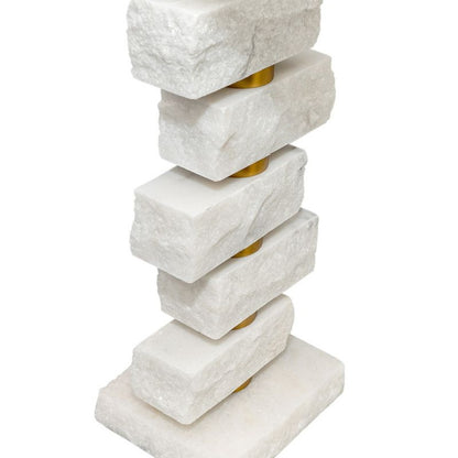 Strata stacked marble texture detail